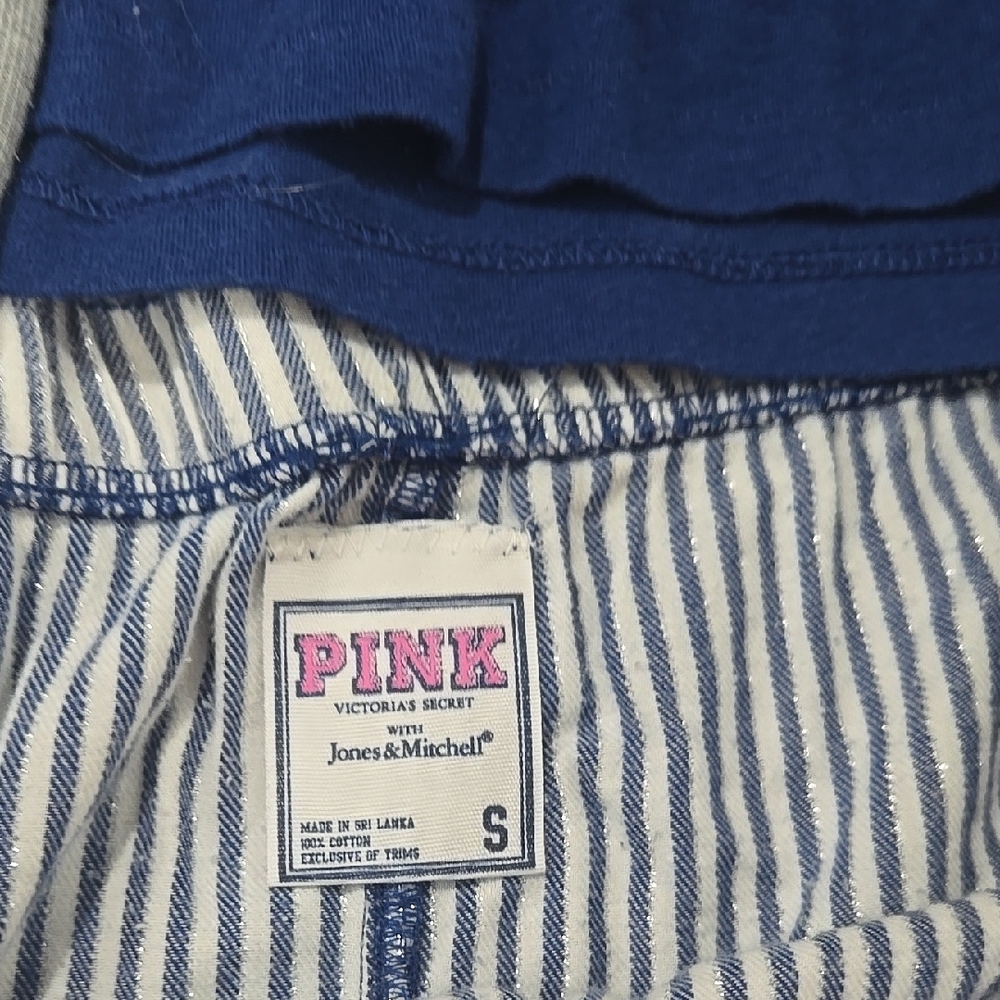 Blue and Gray Love Pink Outfit Set - Picture 4 of 5